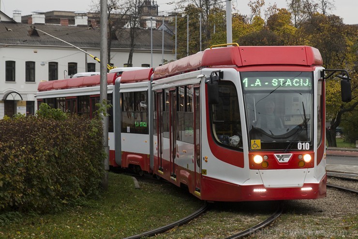 Travelnews.lv Daugavpilī iepazīstas ar jaunajiem tramvajiem 135625
