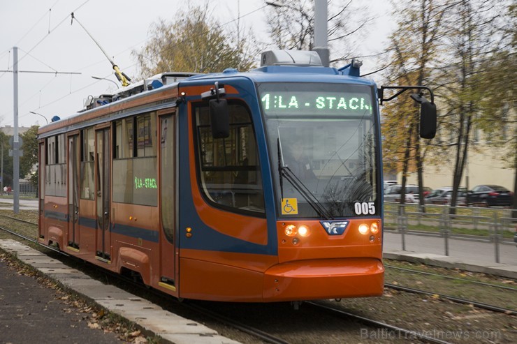 Travelnews.lv Daugavpilī iepazīstas ar jaunajiem tramvajiem 135637