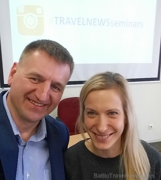 Ar lieldrauga Amadeus Latvia atbalstu Travelnews.lv semināra lektori (21.04.2016) paver jaunu zināšanu un prasmju apvāršņus - Ieva Knāķe-Milberga (Ins 172700