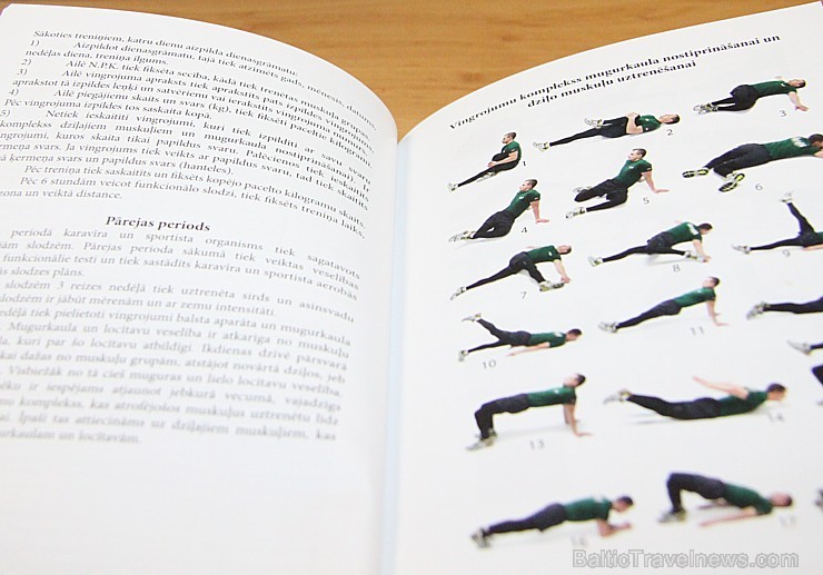 Vispusīgās fiziskās sagatavošanās treneris Alvis Stankēvičs prezentē 88 lappušu grāmatu «Vispusīga fiziskā sagatavošana sportā un speciālo operāciju s 176378