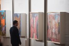 Liepājas koncertzālē «Lielais dzintars» atklāta latviešu gleznotājas Džemmas Skulmes personālizstāde «Krāsas garša» 1
