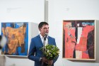 Liepājas koncertzālē «Lielais dzintars» atklāta latviešu gleznotājas Džemmas Skulmes personālizstāde «Krāsas garša» 19