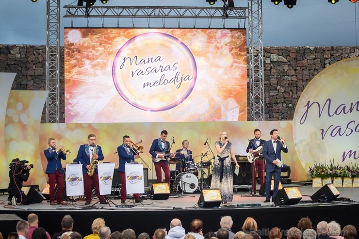 Jelgavā  aizritējis koncerts «Mana vasaras melodija» 201243