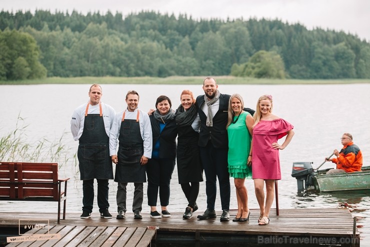 Baltijā pirmo reizi realizēts VAKARS UZ EZERA - jeb vasaras POP-up restorāns Kāla ezerā 201491