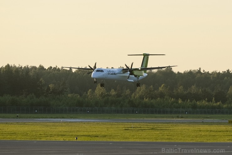 Lidosta «Rīga» un «Airbaltic» medijiem atrāda savu infrastruktūru un gaisa floti 202225