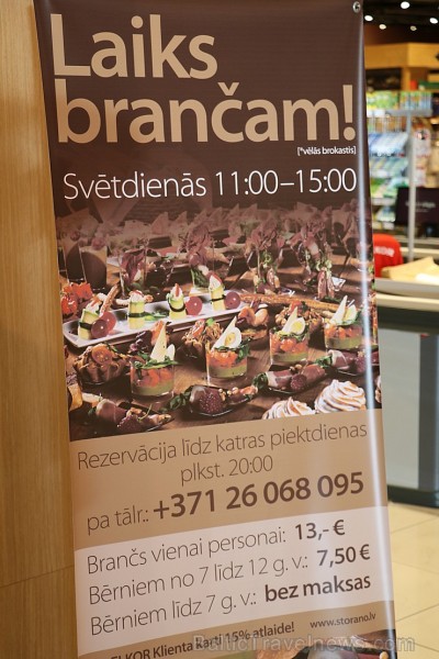 Restorāns «Storano», kas atrodas  lielveikalā «Elkor Plaza» piedāvā bagātīgu branča piedāvājumu Rīgas izlutinātajai publikai 203359