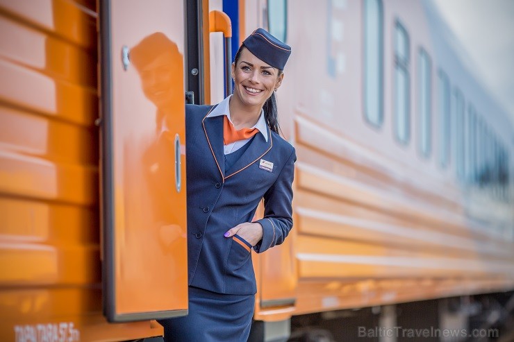 Latvijas tūrisma profesionāļi dodas aizraujošā ceļojumā ar vilcienu uz Sanktpēterburgu «L-Ekspresis»vagonos 204706