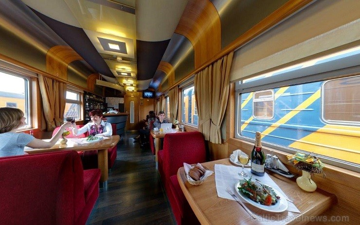 Latvijas tūrisma profesionāļi dodas aizraujošā ceļojumā ar vilcienu uz Sanktpēterburgu «L-Ekspresis»vagonos 204712