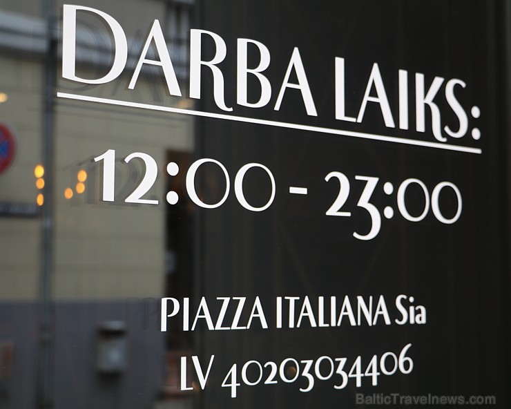 Travelnews.lv ļoti atzinīgi novērtē jauno itāļu virtuves restorānu Rīgā «Piazza Italiana» 205543