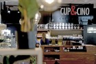 «Mežciema Sky» pēc rekonstrukcijas durvis vērusi vēl skaistāka «Cup&Cino» kafejnīca 10