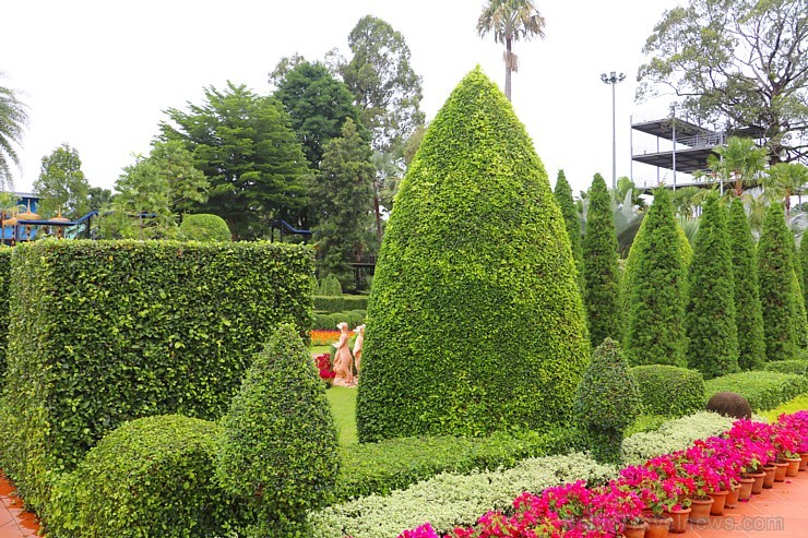 Travelnews.lv kopā ar «365 brīvdienas» un «Turkish Airlines» iepazīst tropu botānisko dārzu «Nong Nooch Tropical Garden» 208869