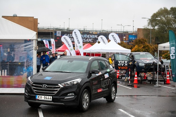 Rīgā aizvada «Latvijas Gada auto 2018» lielo testu dienu. 208932