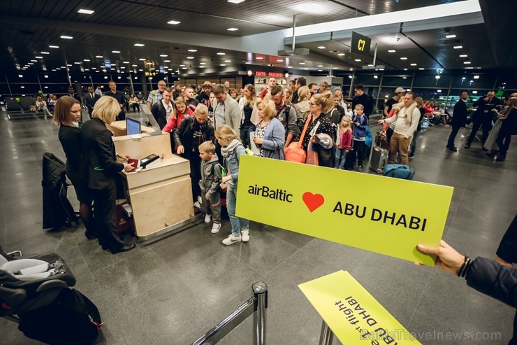 airBaltic svinīgi uzsācis lidojumus no Rīgas uz Abu Dabī 209995