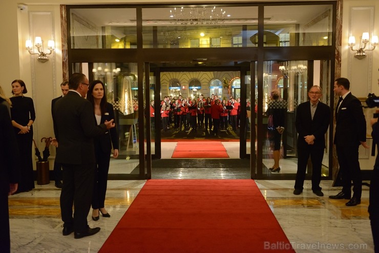 Rīgā oficiāli atklāj jaunu 5 zvaigžņu viesnīcu «Grand Hotel Kempinski Riga» 211888