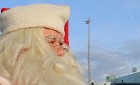 Ar somu lidsabiedsabiedrības «Finnair» lidmašīnu 5.12.2017 Rīgā ielido Ziemassvētku vecītis no Lapzemes 4