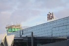 Ar somu lidsabiedsabiedrības «Finnair» lidmašīnu 5.12.2017 Rīgā ielido Ziemassvētku vecītis no Lapzemes 17