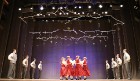 Ogres Kultūras centrā 16.12.2017 dejo jauniešu un bērnu studija Pīlādzītis un TDA Ogre 11