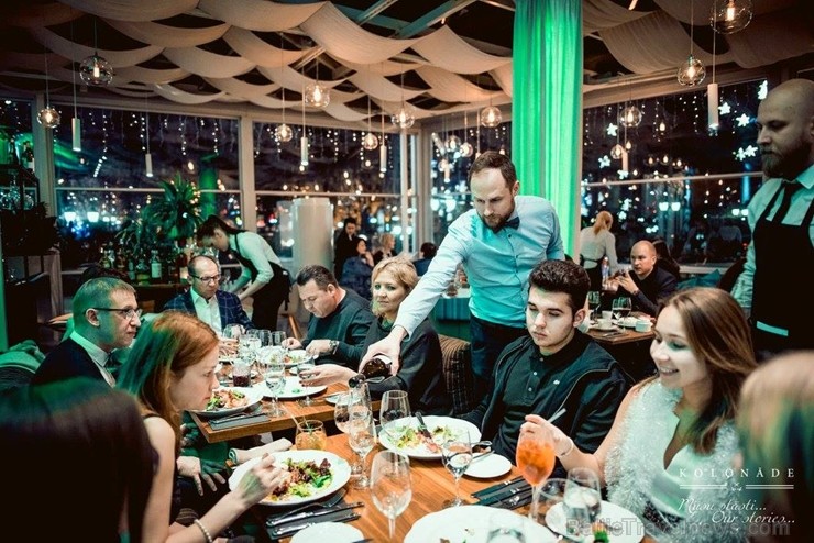 Rīgas restorānā  «Kolonāde. Mūsu stāsti» skaisti sagaida Jauno gadu 214136