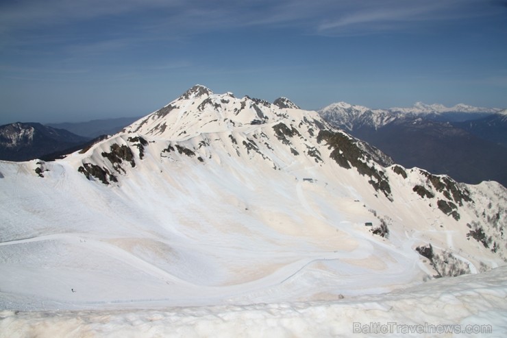 Travelnews.lv izbauda Soču kalnu ainavas no «Rosa Khutor» slēpošanas trasēm 222626