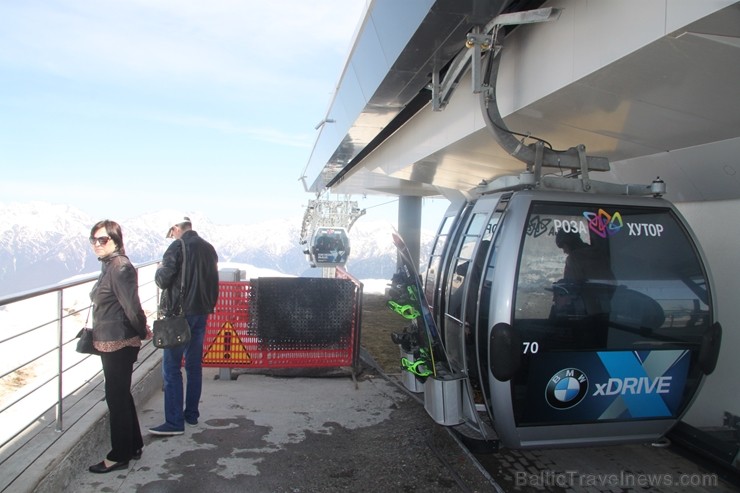 Travelnews.lv izbauda Soču kalnu ainavas no «Rosa Khutor» slēpošanas trasēm 222627
