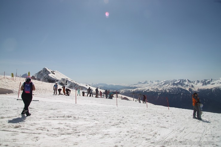 Travelnews.lv izbauda Soču kalnu ainavas no «Rosa Khutor» slēpošanas trasēm 222638