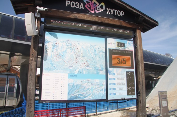 Travelnews.lv izbauda Soču kalnu ainavas no «Rosa Khutor» slēpošanas trasēm 222675