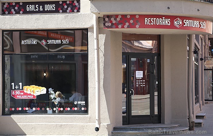 Uz A.Čaka un Blaumaņa ielas stūra ir atvērsies jauns restorāns «Samurai Suši» 224283