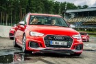Travelnews.lv izmēģina Audi RS 3 un Audi RS 4 dinamiskās īpašības Biķernieku trasē 1