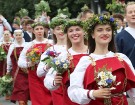 Dziesmu un deju svētku atklāšanas gājiens pulcē Rīgā visus Latvijas novadus (501-600) 12