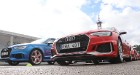 Travelnews.lv iespiež grīdā Audi RS3 un Audi RS4 akseleratora pedāli 7