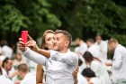 Jau ceturto gadu Rīgā notiek baltais pop-up pikniks «L’elegante Pop-Up Picnic» 57