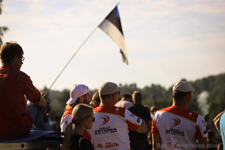 Igaunijā norisinās gada lielākais autosporta pasākums - Shell Helix Rally Estonia. Foto: Gatis Smudzis 228214