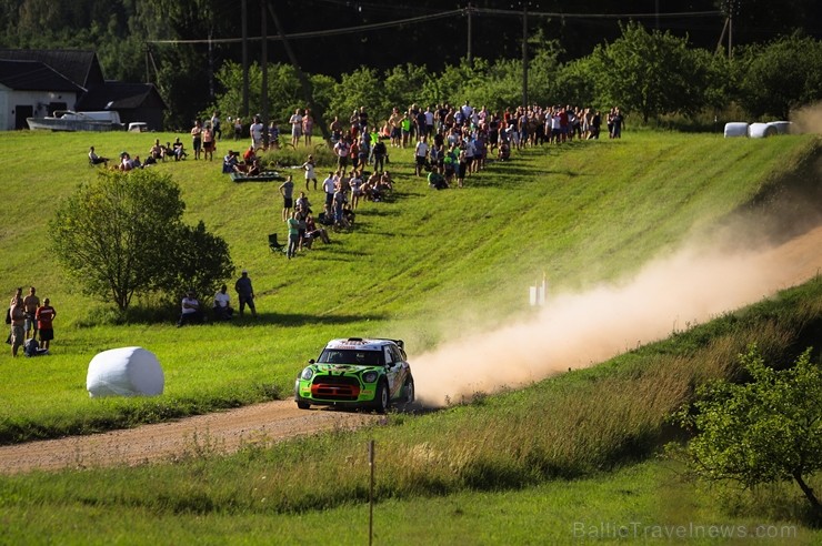 Igaunijā norisinās gada lielākais autosporta pasākums - Shell Helix Rally Estonia. Foto: Gatis Smudzis 228218