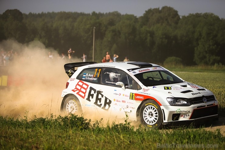Igaunijā norisinās gada lielākais autosporta pasākums - Shell Helix Rally Estonia. Foto: Gatis Smudzis 228222
