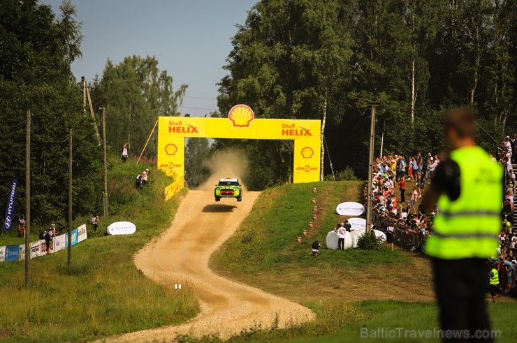 Igaunijā norisinās gada lielākais autosporta pasākums - Shell Helix Rally Estonia. Foto: Gatis Smudzis 228223