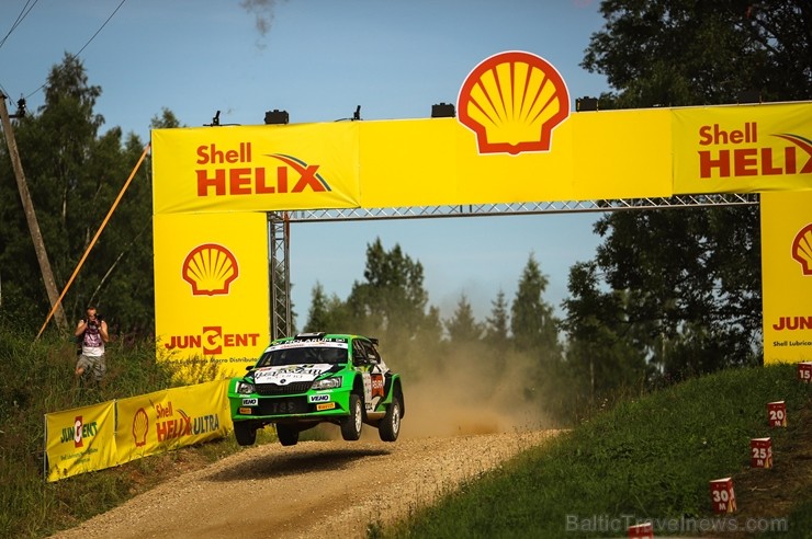 Igaunijā norisinās gada lielākais autosporta pasākums - Shell Helix Rally Estonia. Foto: Gatis Smudzis 228224