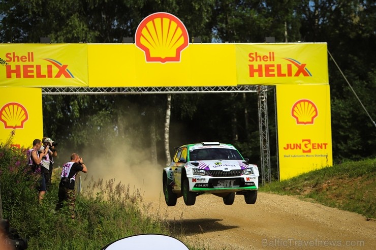 Igaunijā norisinās gada lielākais autosporta pasākums - Shell Helix Rally Estonia. Foto: Gatis Smudzis 228226