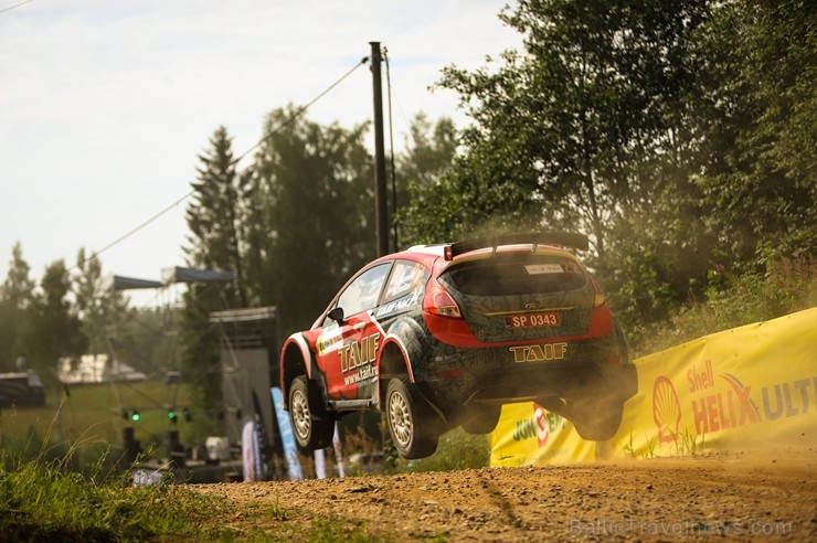 Igaunijā norisinās gada lielākais autosporta pasākums - Shell Helix Rally Estonia. Foto: Gatis Smudzis 228229