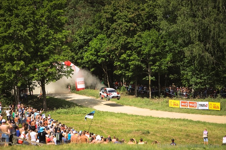 Igaunijā norisinās gada lielākais autosporta pasākums - Shell Helix Rally Estonia. Foto: Gatis Smudzis 228232