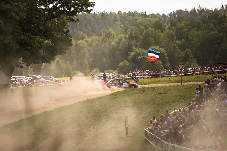 Igaunijā norisinās gada lielākais autosporta pasākums - Shell Helix Rally Estonia. Foto: Gatis Smudzis 228237