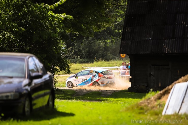 Igaunijā norisinās gada lielākais autosporta pasākums - Shell Helix Rally Estonia. Foto: Gatis Smudzis 228239