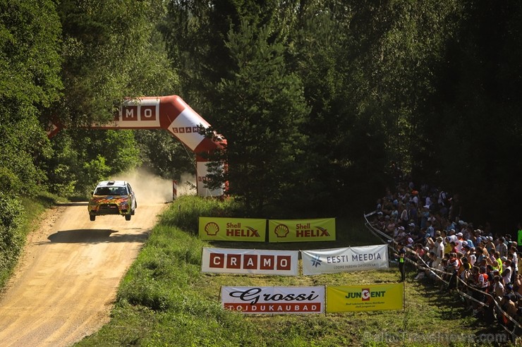 Igaunijā norisinās gada lielākais autosporta pasākums - Shell Helix Rally Estonia. Foto: Gatis Smudzis 228262