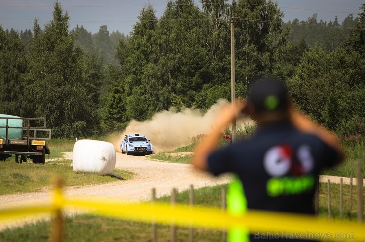 Igaunijā norisinās gada lielākais autosporta pasākums - Shell Helix Rally Estonia. Foto: Gatis Smudzis 228265