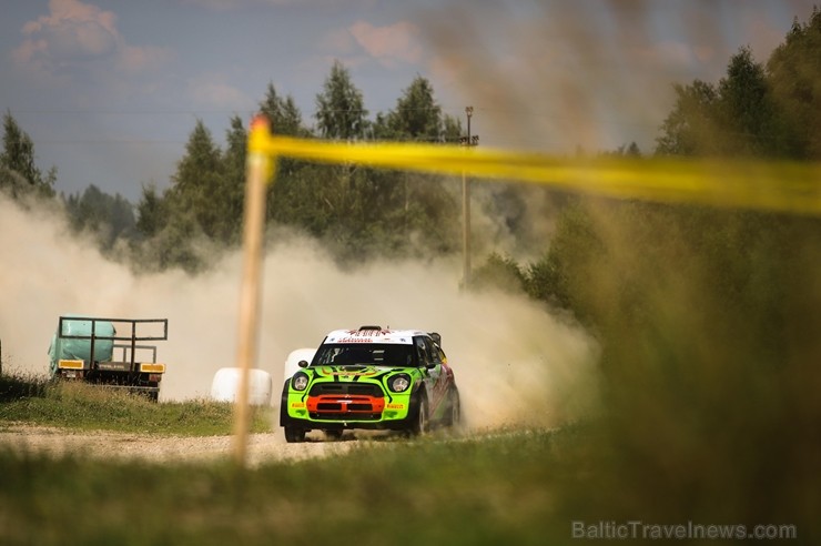 Igaunijā norisinās gada lielākais autosporta pasākums - Shell Helix Rally Estonia. Foto: Gatis Smudzis 228267