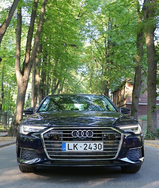 Travelnews.lv ar jauno Audi A6 apceļo vēju pilsētu Liepāju 229225