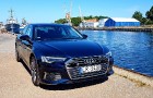 Travelnews.lv ar jauno Audi A6 apceļo vēju pilsētu Liepāju 42