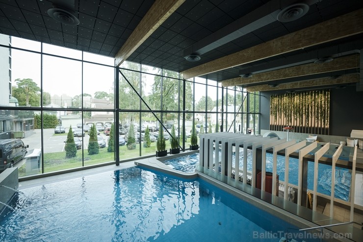 «Hotel Jūrmala Spa» pēc vērienīgas rekonstrukcijas vēris vaļā saunu un baseinu centru «Wellness Oasis». Foto: Mārcis Baltskars 233754