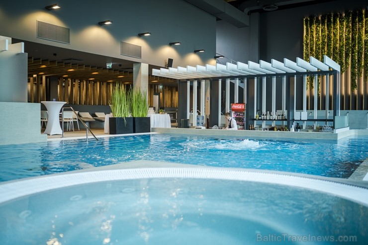 «Hotel Jūrmala Spa» pēc vērienīgas rekonstrukcijas vēris vaļā saunu un baseinu centru «Wellness Oasis». Foto: Mārcis Baltskars 233759