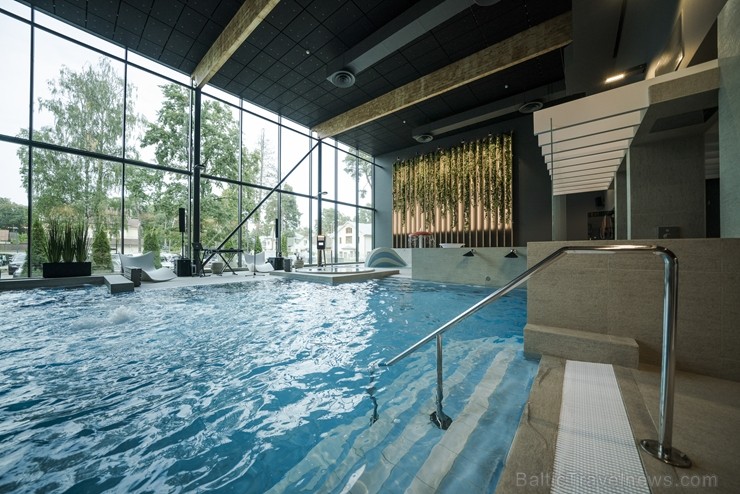«Hotel Jūrmala Spa» pēc vērienīgas rekonstrukcijas vēris vaļā saunu un baseinu centru «Wellness Oasis». Foto: Mārcis Baltskars 233761