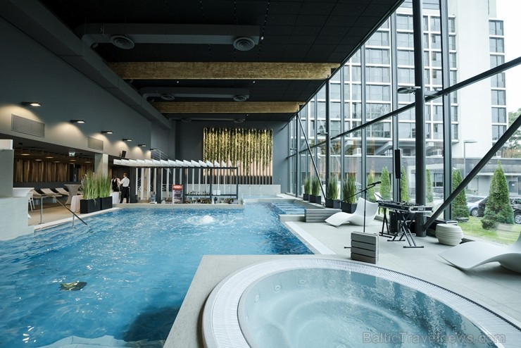 «Hotel Jūrmala Spa» pēc vērienīgas rekonstrukcijas vēris vaļā saunu un baseinu centru «Wellness Oasis». Foto: Mārcis Baltskars 233763